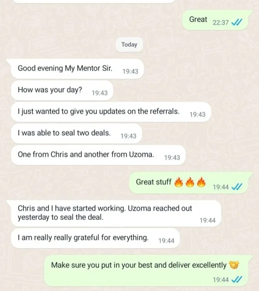 Testimonial Screenshot 2